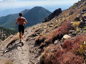 Long Uphill Trail Intervals